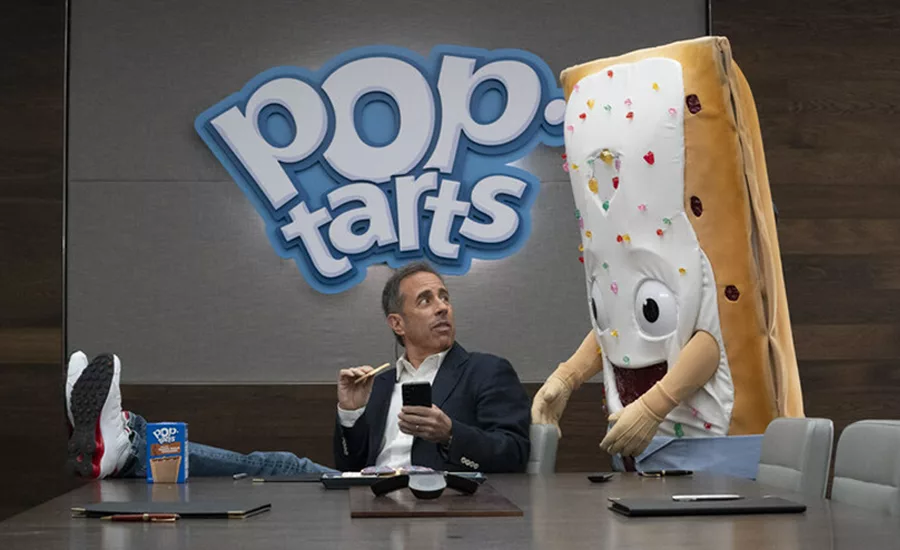 jerry seinfeld eating a pop-tart