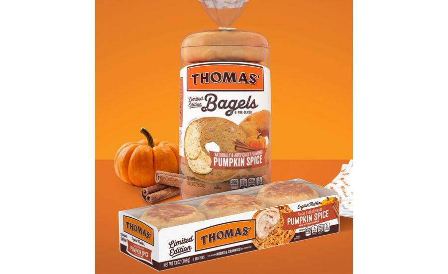Thomas pumpkin spice bagels