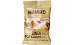 Nomad ramen popcorn in beige pouch packaging