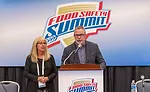 two speakers at food safety summit