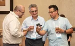people talking at the food safety summit