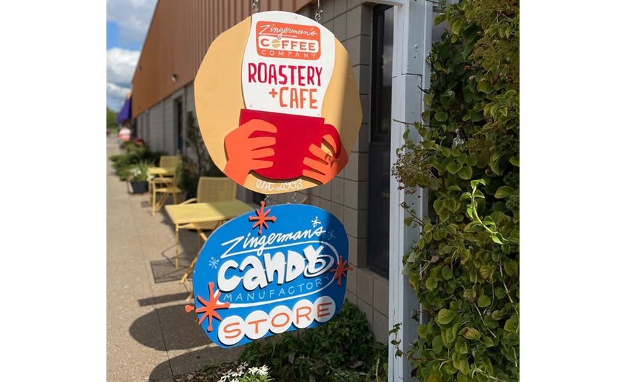 Zingerman's Candy Manufactory signs