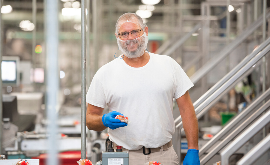 male factory worker