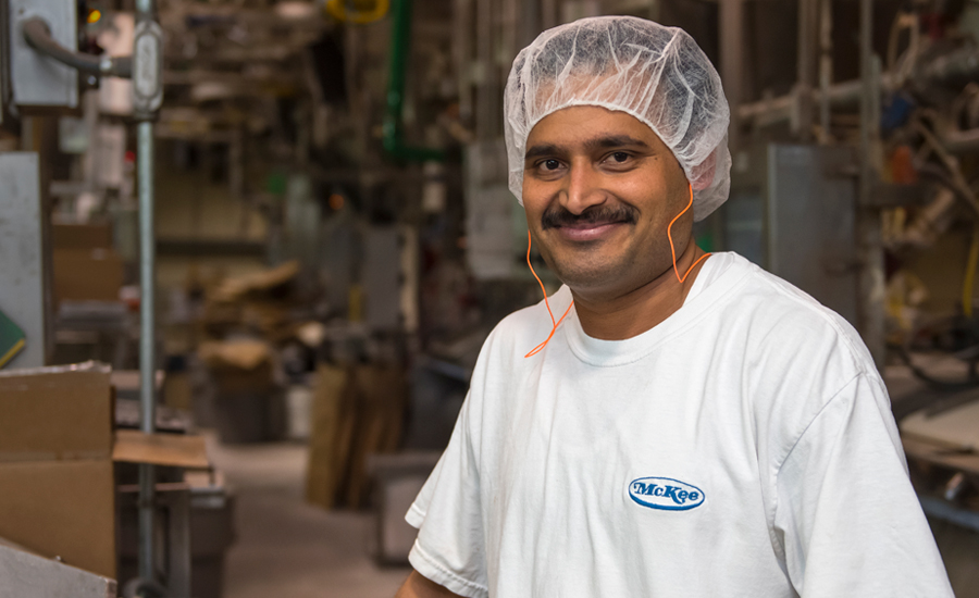 male factory worker
