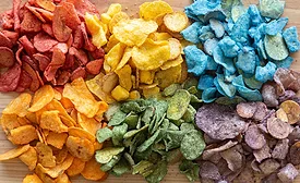 colorful chips
