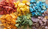 colorful chips