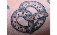 pretzel tattoo