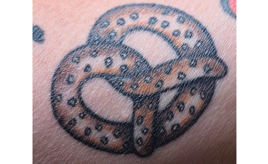 pretzel tattoo