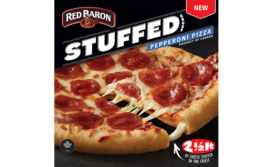 red baron stuffed pepperoni pizza