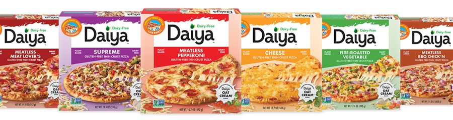 Daiya dairy-free pizza