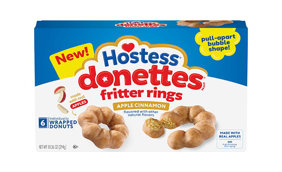 Box of Hostess Hostess Donettes Fritter Rings
