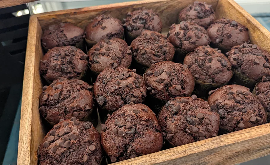 chocolate chip muffins
