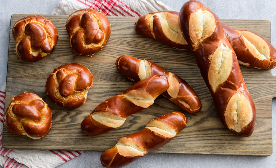 pretzel buns