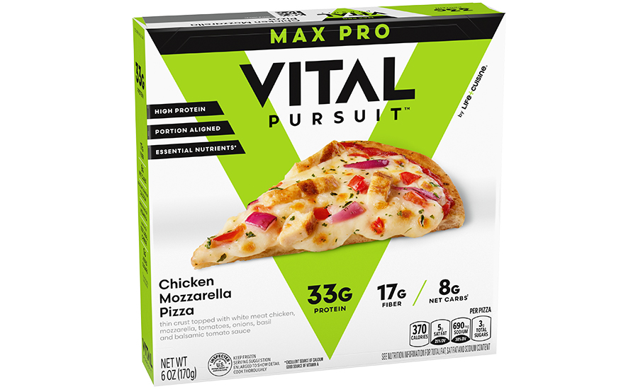 max pro vital pursuit chicken mozzarella pizza