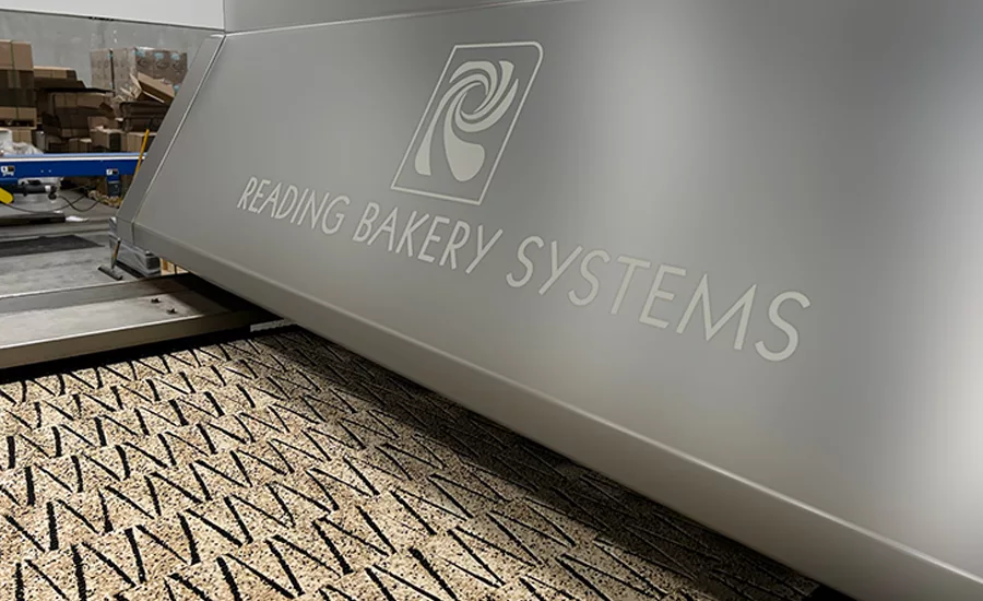 Reading Flatbreat oven-infeed