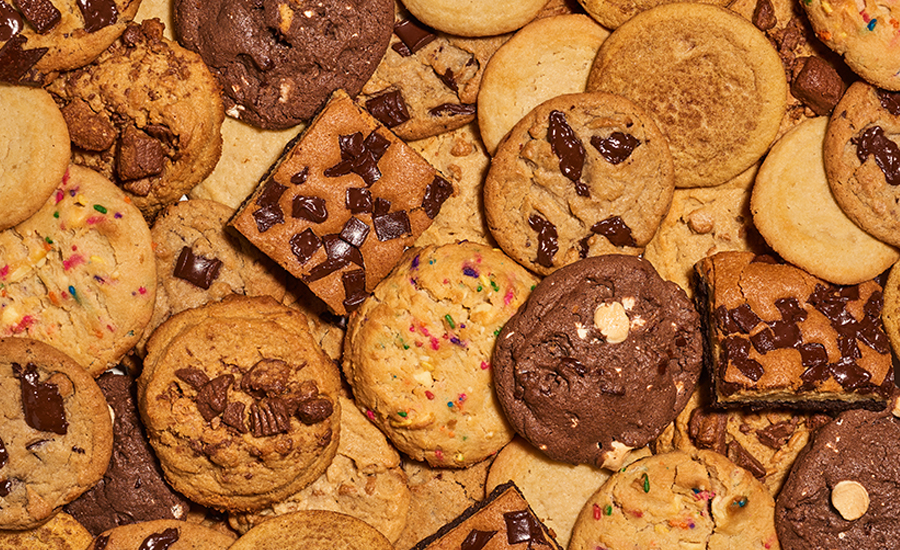 variety of cookie flavors