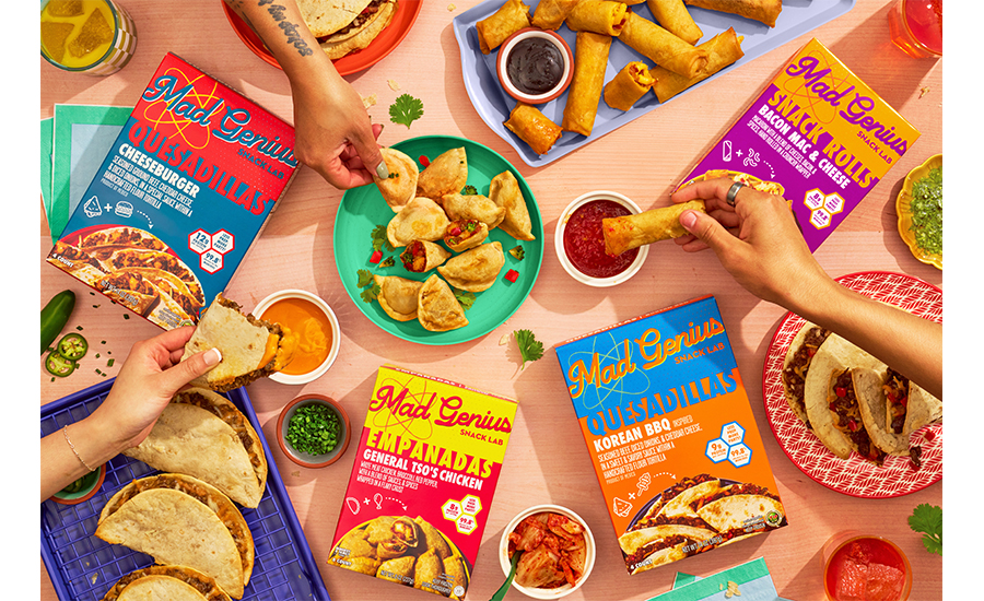 products from Mad Genius Snack Lab