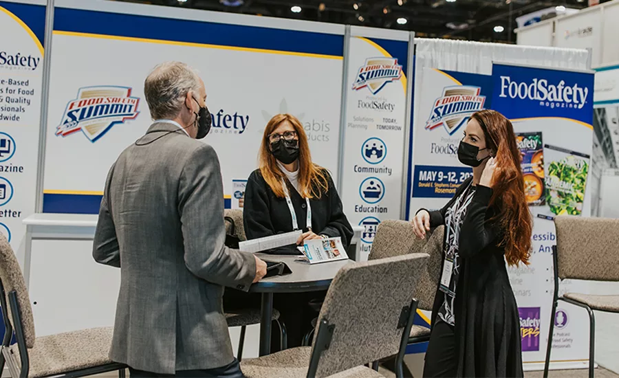 food safety summit booth