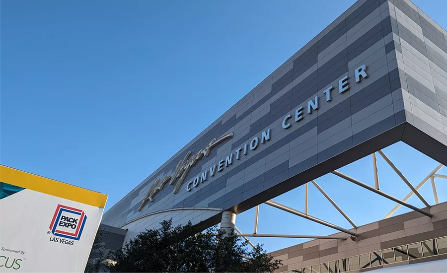 the exterior of the Las Vegas Convention Center