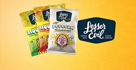 lesser evil snacks