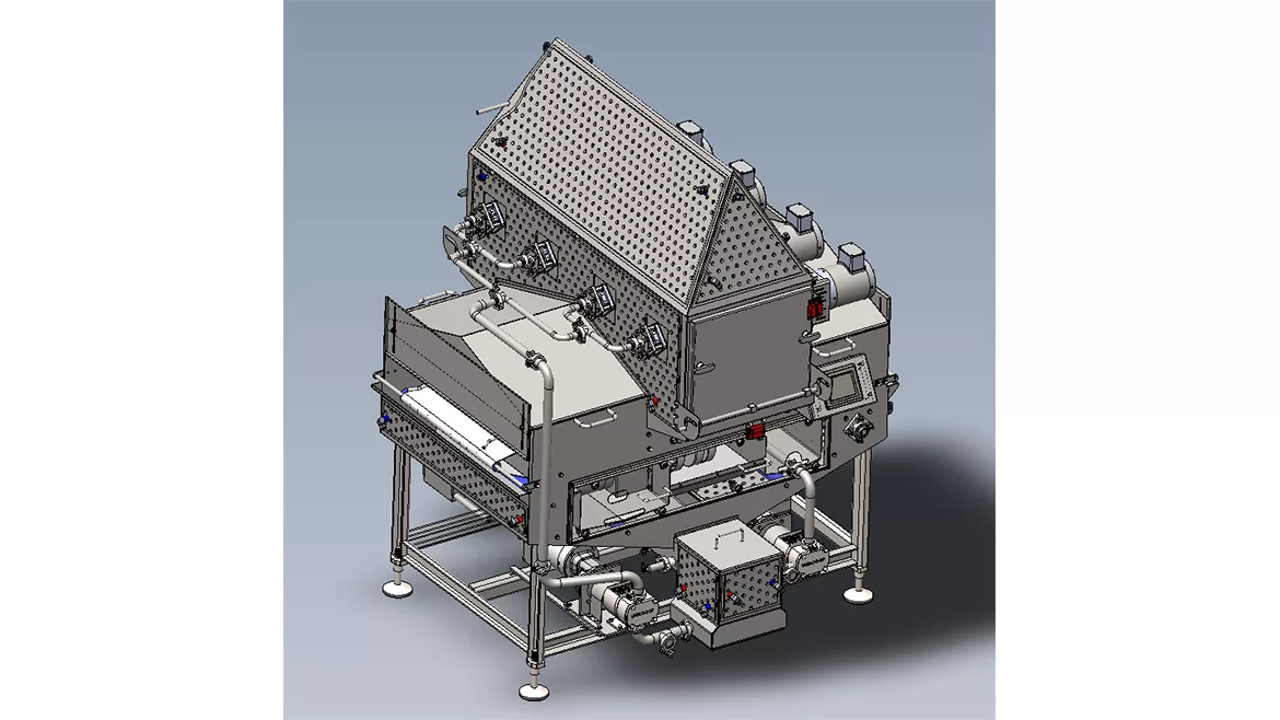 Photo of Wilevco snack coating system