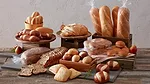 The item pictured is a selection of frozen baked breads and rolls from Gonnella Baking Co. 