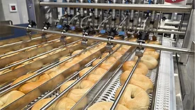 Bagels in Formost Fuji packaging machine