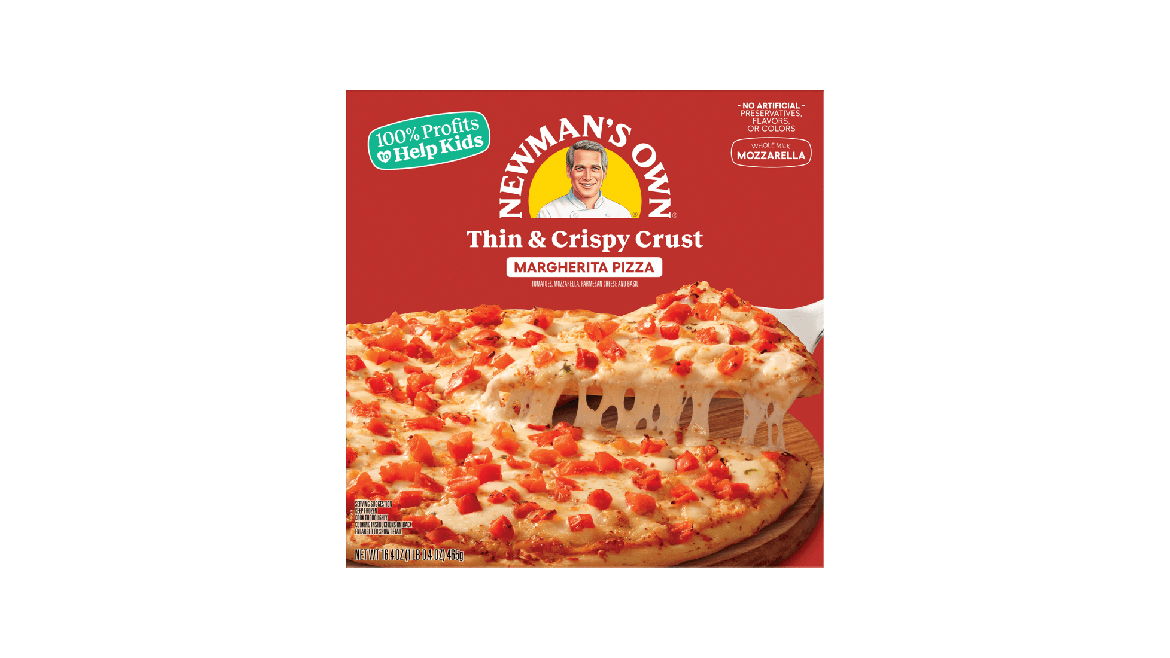Newman's Own margherita pizza
