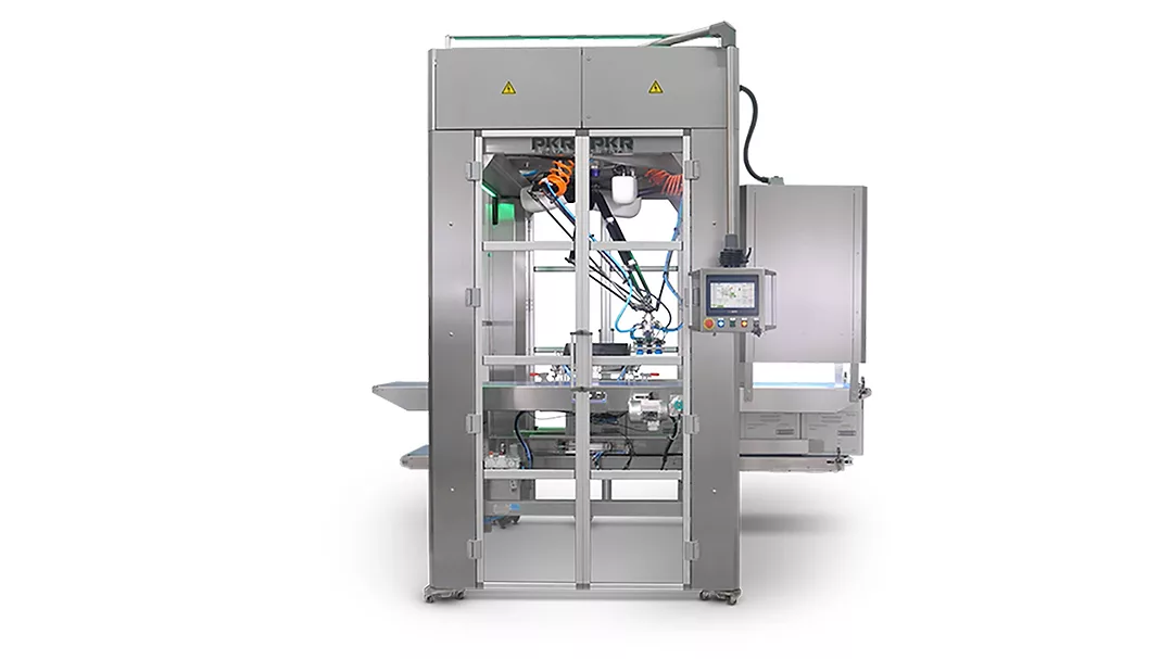 People observing Paxiom packaging system