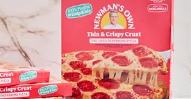 Newman's Own Thin & Crispy Crust Uncured Pepperoni Pizza