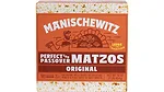 Orange carton of Manischewitz original matzos