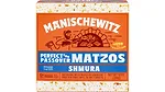 Orange carton of Manischewitz shmura matzos