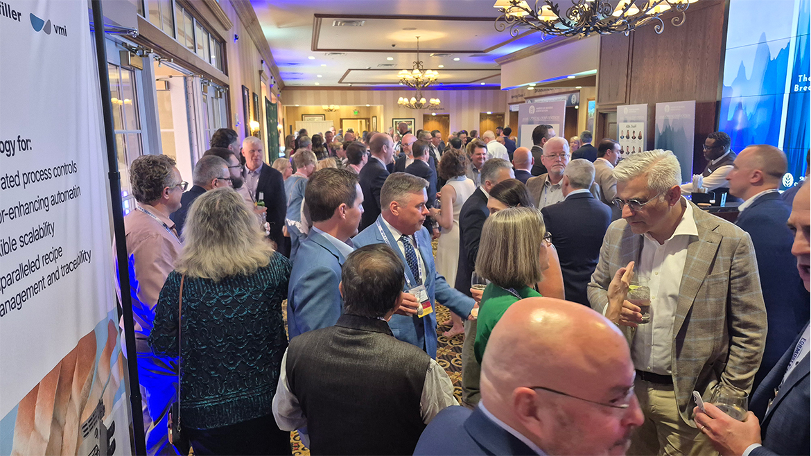 Room full of people mingling at ABA 2026 Convention