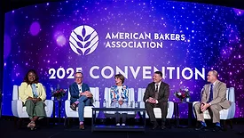 Two women and three men on a panel at ABA Convention 2025.