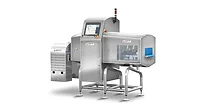 This image shows an Antares Vision Group ALL-IN-ONE inspection machine. This image shows an Antares Vision Group ALL-IN-ONE inspection machine.