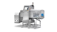 This image shows an Antares Vision Group ALL-IN-ONE inspection machine. 