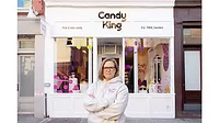 CandyKing’s Laura Rytkola outside its NYC store. CandyKing’s Laura Rytkola outside its NYC store.