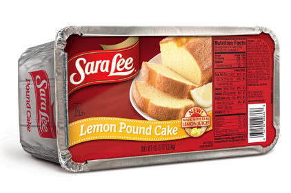 Sara Lee Lemon Pound Cake | 2012-09-25 | Snack and Bakery | Snack Food &  Wholesale Bakery