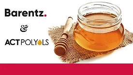 Barentz to distribute ACT Polyols' glucose sweeteners and plant proteins in North America