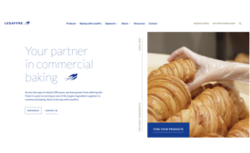 Lesaffre debuts new website, simplifies solution-finding for bakers