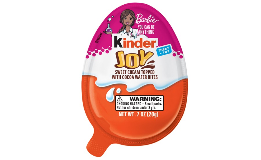 Kinder Joy introduces Barbie 'You Can Be Anything' eggs