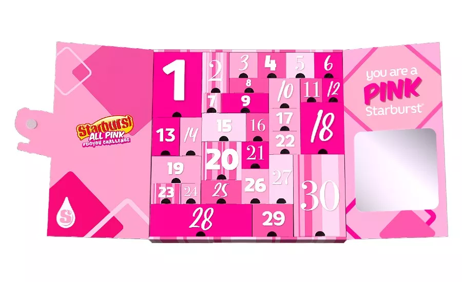 Starburst calendar
