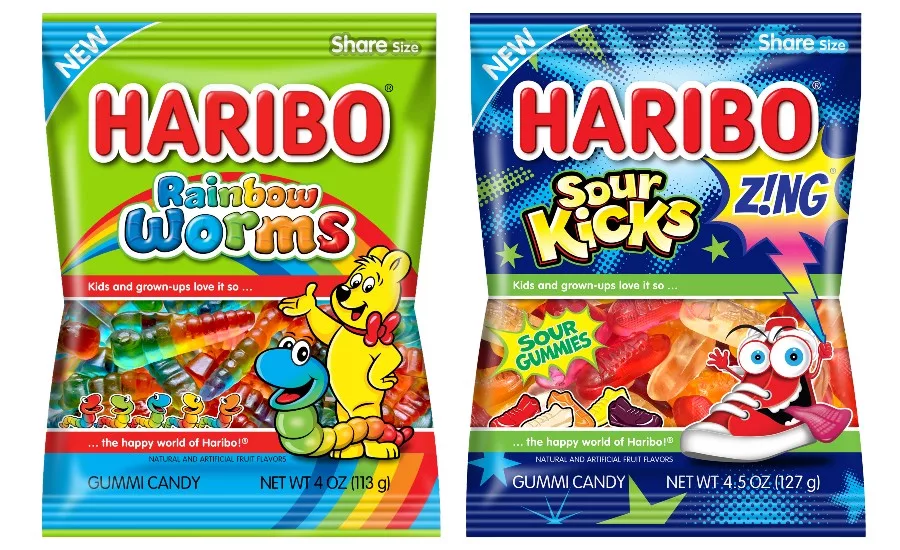 Haribo Rainbow Worms Zings Kicks