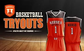 Reeses University, the chocolate brands fictitious schools, is hosting a March Madness content. Winners will get basketball gear like the orange and black uniforms in this photo.