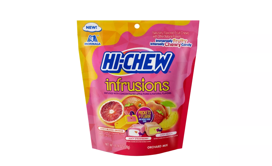 HI-CHEW introduces Infrusions Orchard Mix, an infused chewable experience
