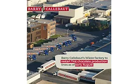 Barry Callebaut to restart Wieze chocolate production lines next month