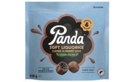 Panda debuts vegan chocolate-coated licorice