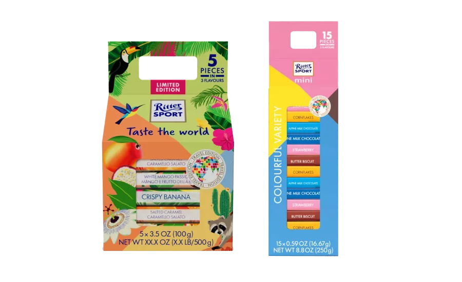 Ritter Sport debuts Taste the World TR Edition product ranges