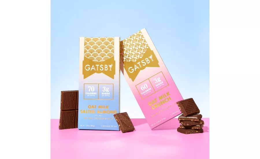GATSBY Chocolate releases oat milk bars