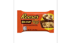 Reese's Big Cup introduces Big Cup stuffed with Reese's Puffs Cereal